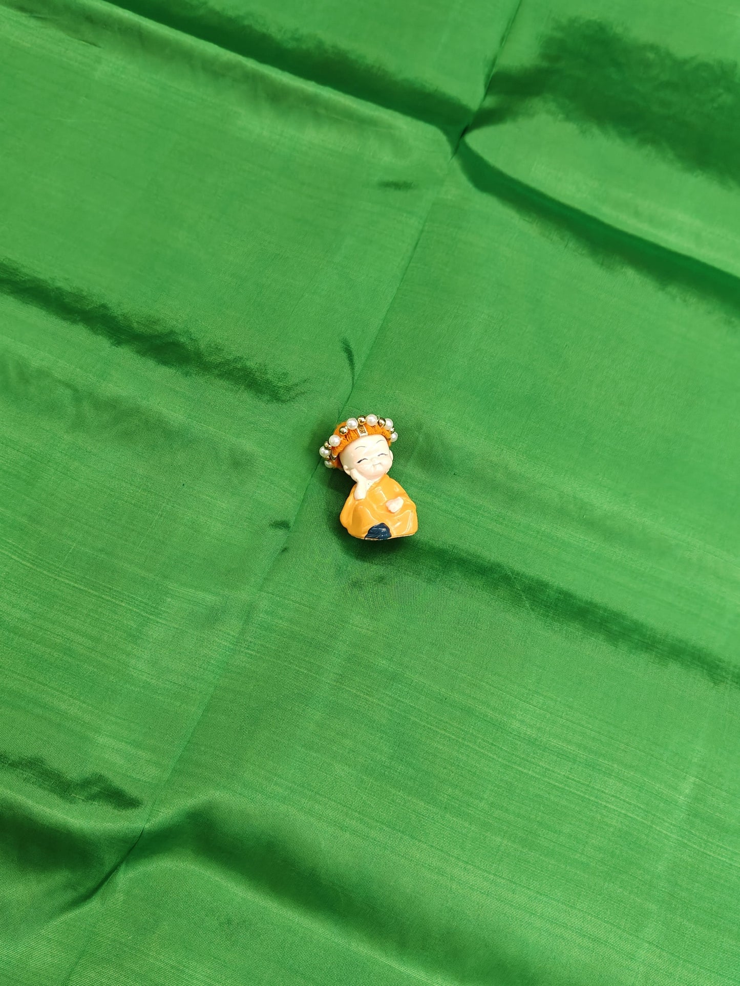 Orange Semi Soft Silk Saree