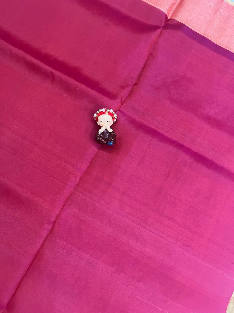 Blue Semi Soft Silk Saree