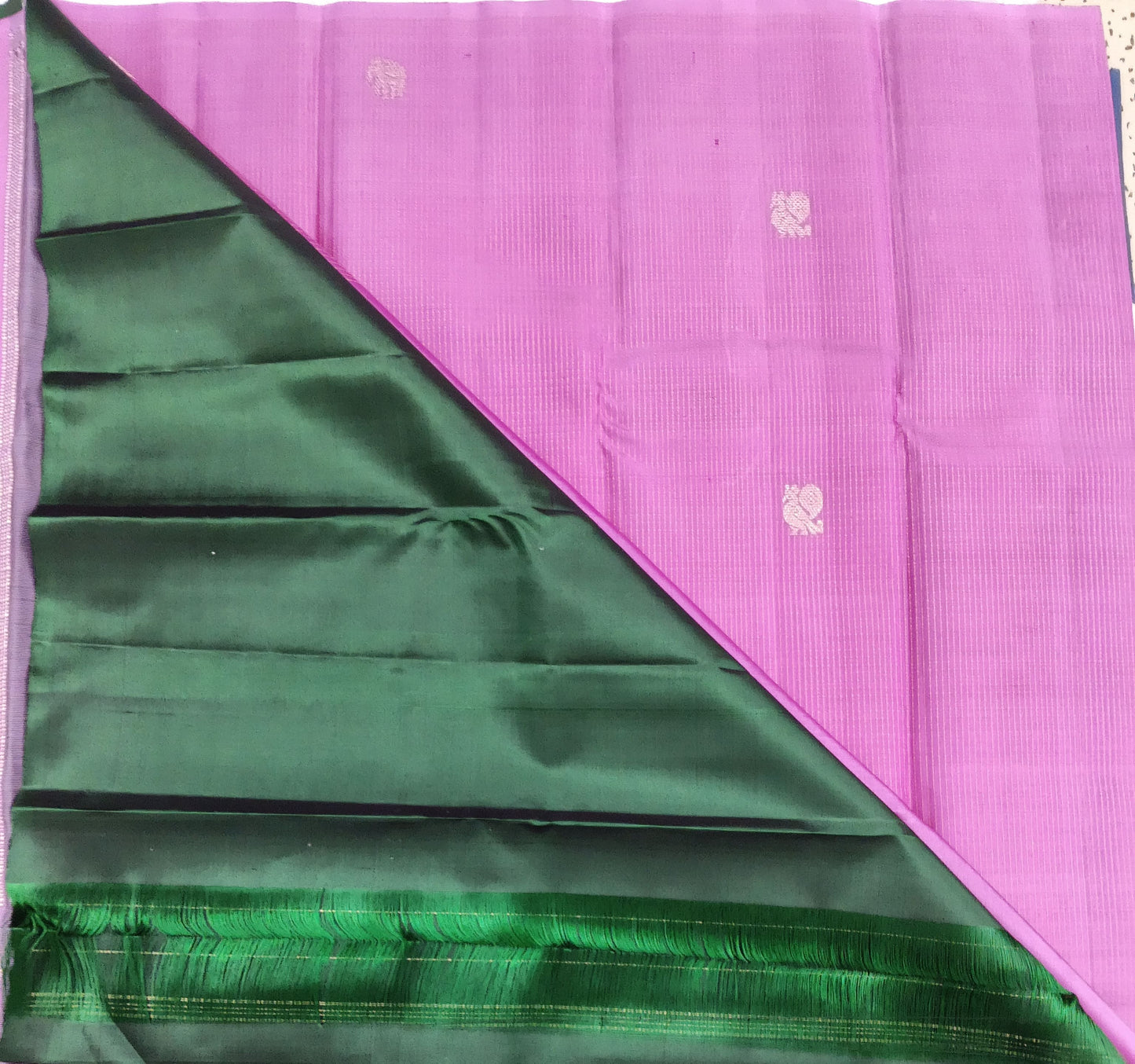 Pink Pure Handloom Silk Saree