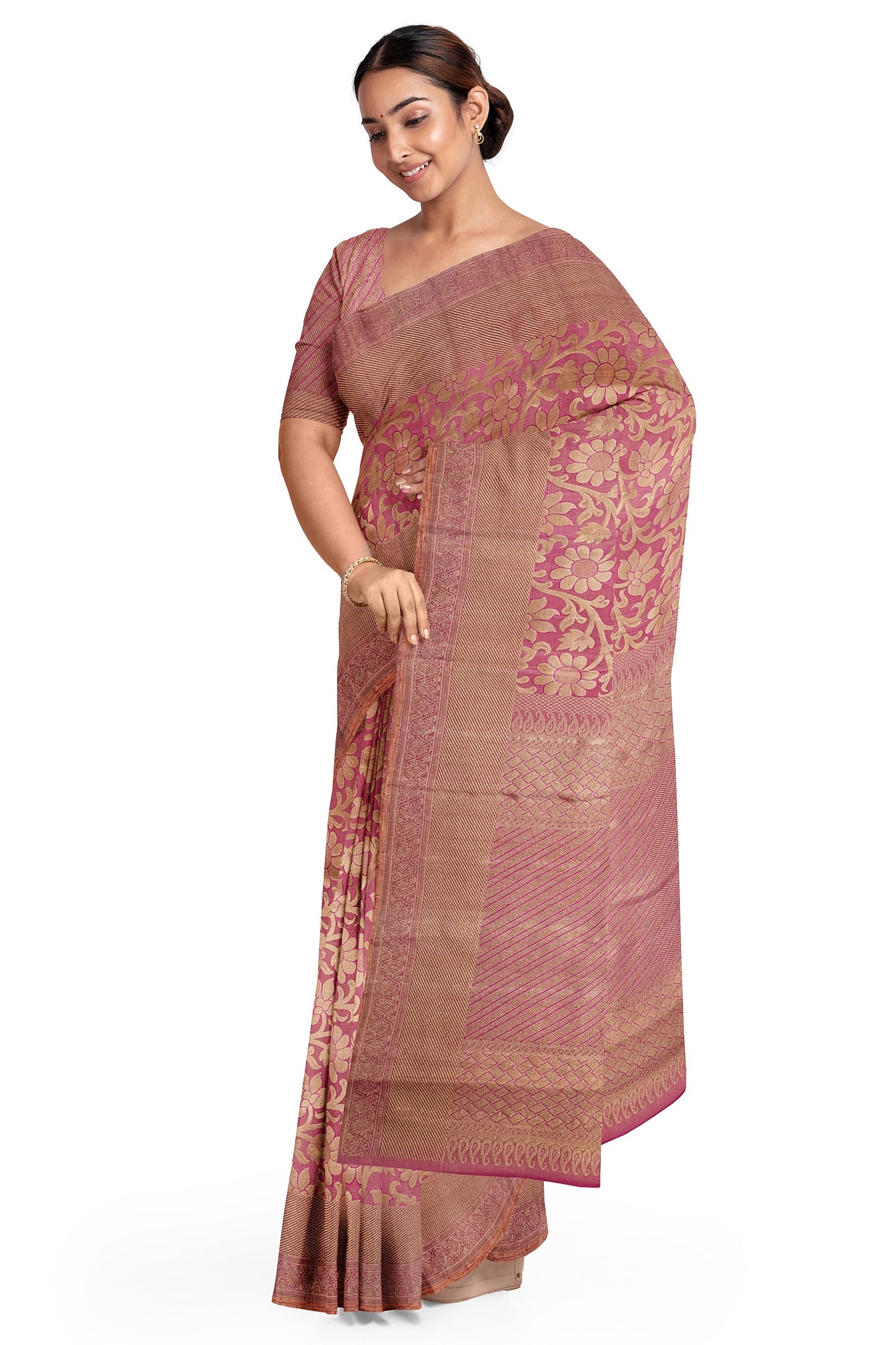 Full Gold Saree
