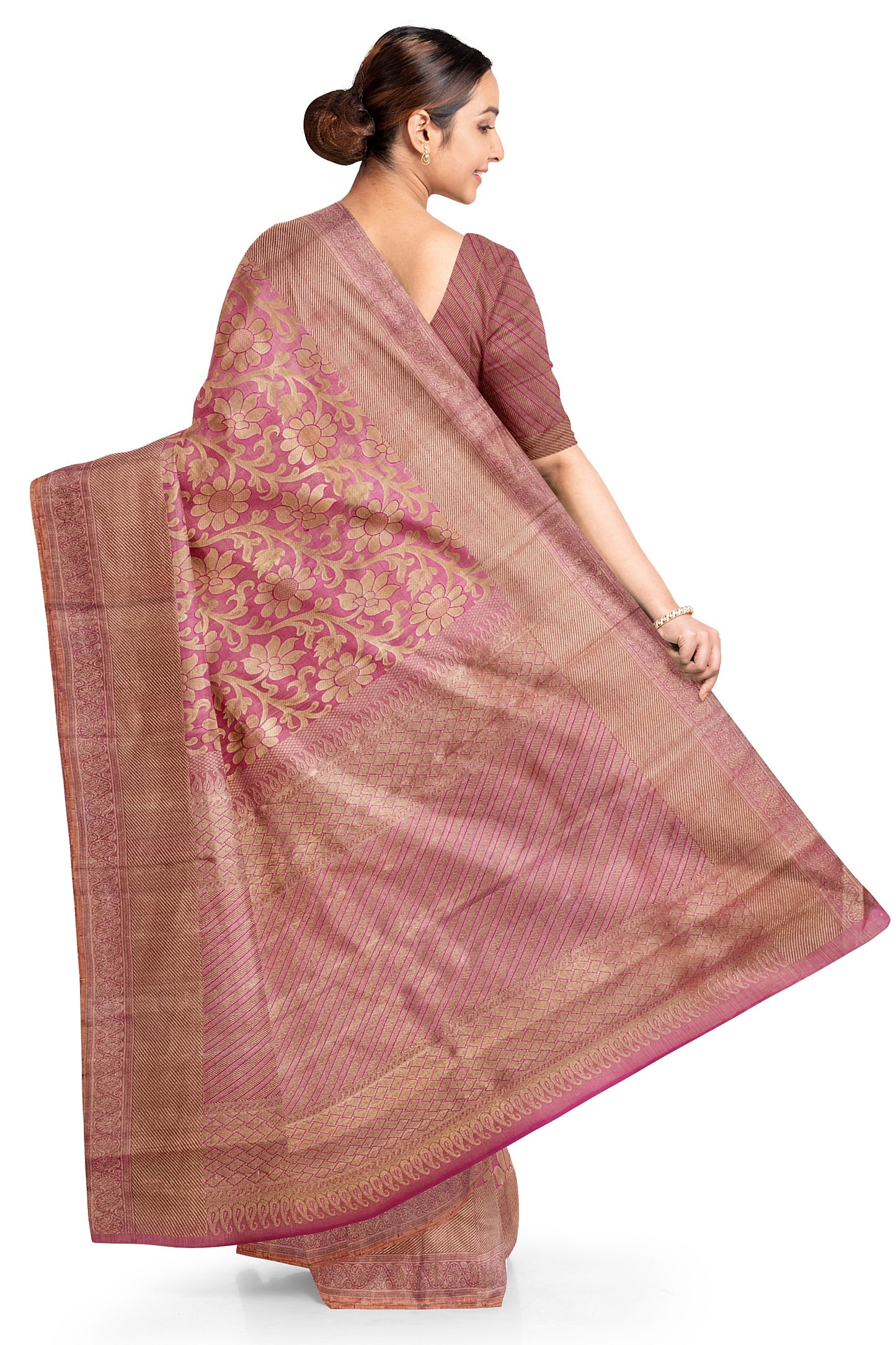 Full Gold Saree