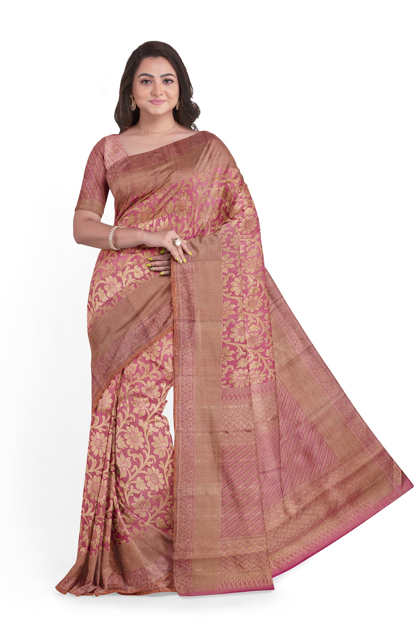 Full Gold Saree