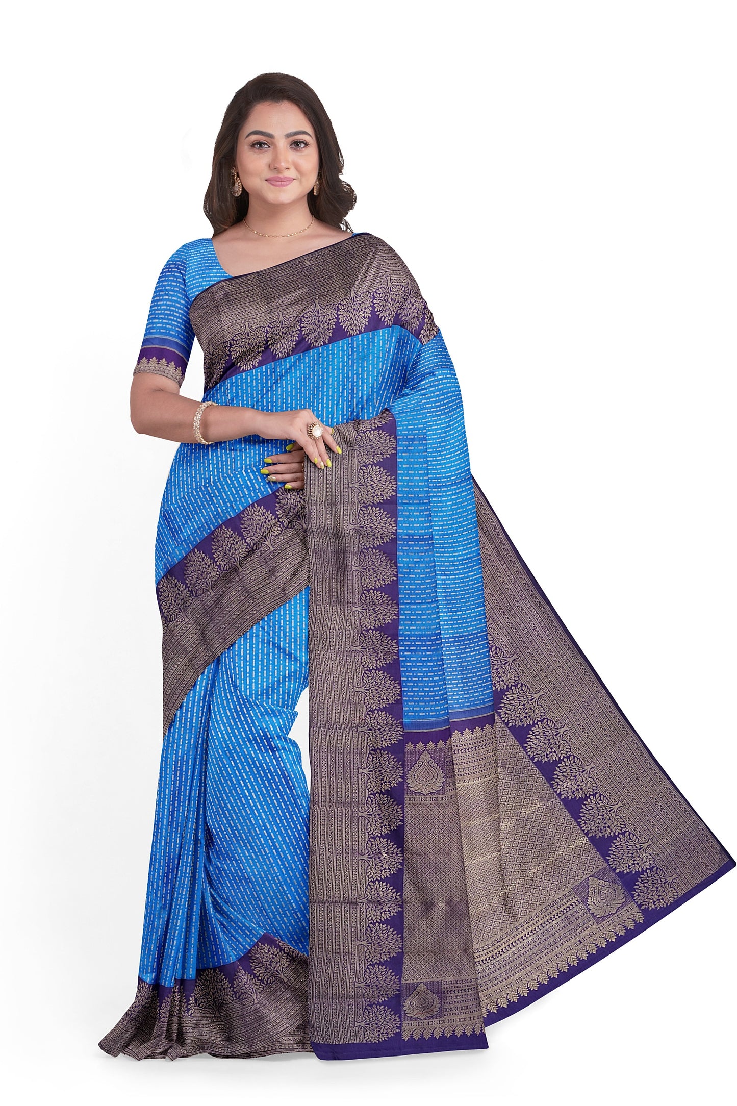 Plain Silk Saree