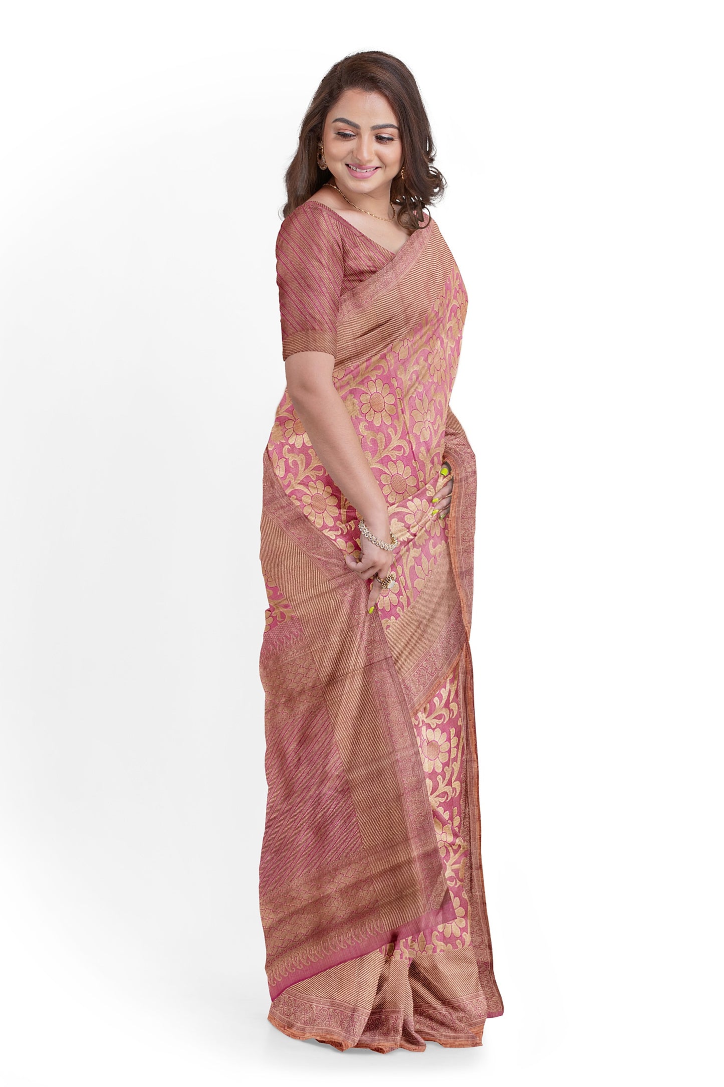 Full Gold Saree
