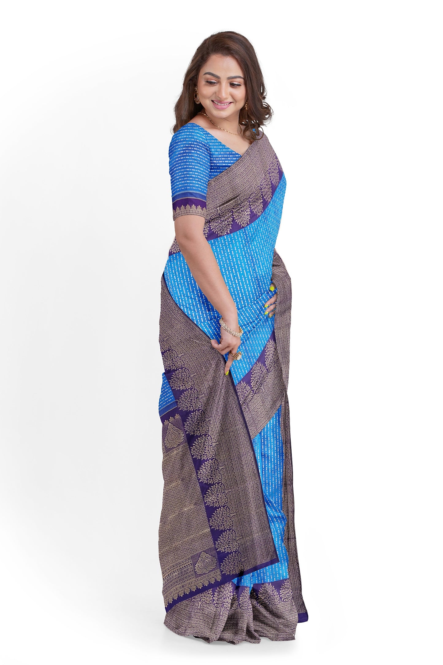 Plain Silk Saree