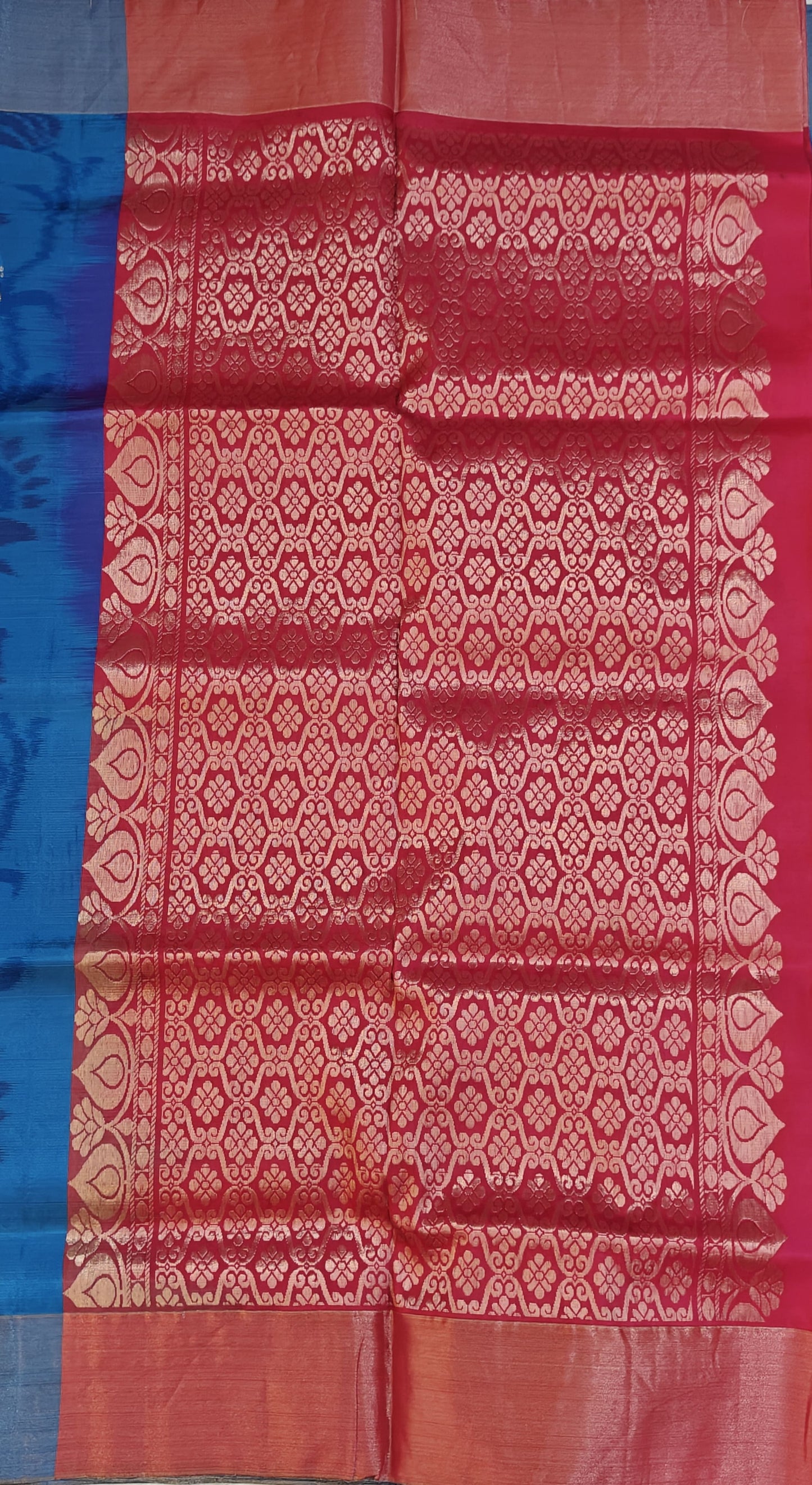 Royal Blue Semi Soft Silk Saree