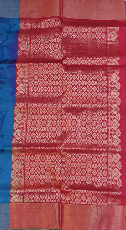 Royal Blue Semi Soft Silk Saree