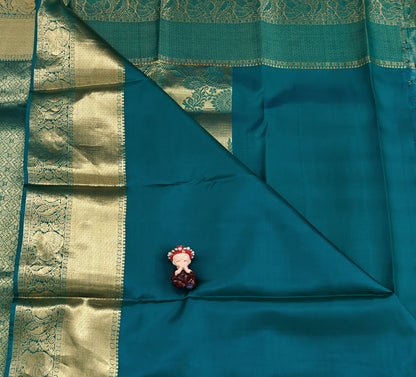 Green Pure Bridal Silk Saree