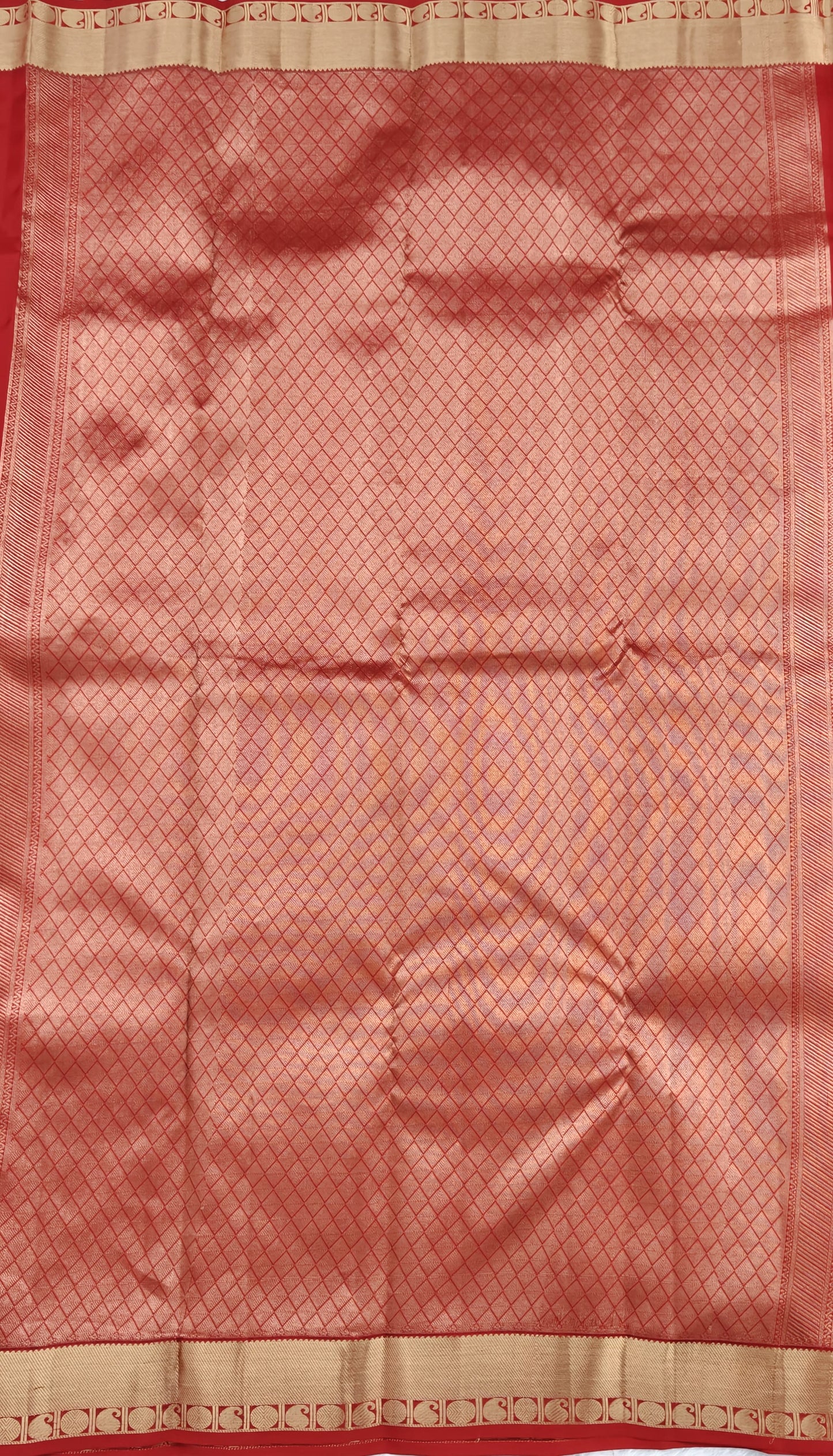 Red Pure Silk Saree