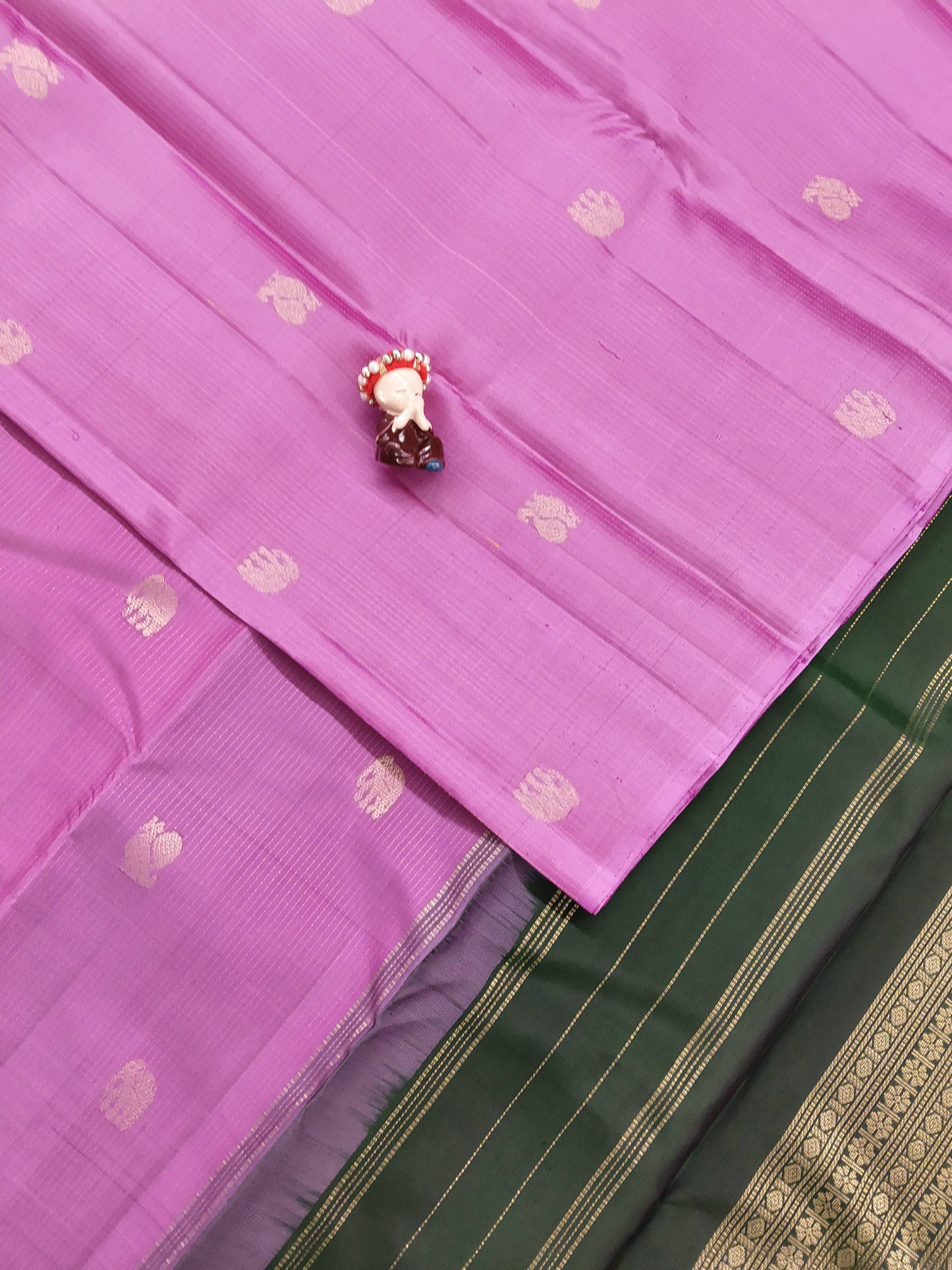Pink Pure Handloom Silk Saree
