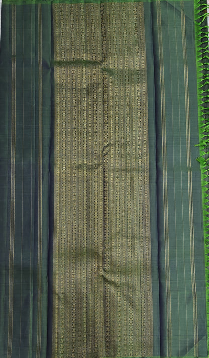Pastel Green Pure Silk Saree