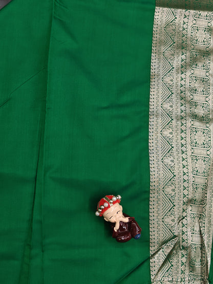 Grey Semi Soft Silk Saree