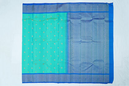 Bright Green Pure Kanchipuram Handloom Silk Saree